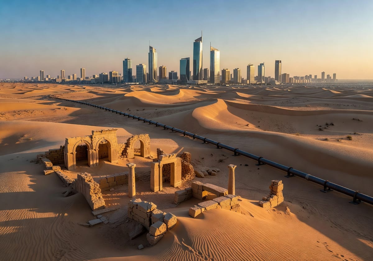 Featured image for Oil, Sand, and Blood